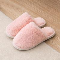 限尺码：Uchino 秋冬绒绒 厚底家居拖鞋 男女居家用室内保暖毛绒可爱