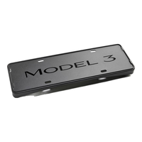 TESLA 特斯拉 ESLA 特斯拉 焕新版 model 3 牌照框组合 专用防盗螺栓车牌套架车牌保护框