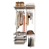 美达斯金属衣柜开放式衣帽间小户型卧室简约衣物收纳架储物架