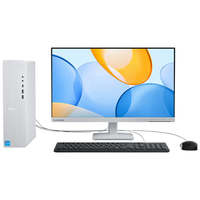 联想 16G DDR5内存 台式电脑主机 16G DDR5内存 1TB SSD office 23.8英寸显示器  Ultra5-225 16GB