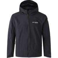 Columbia哥伦比亚防晒衣男25春夏户外拒水防晒连帽可打包皮肤衣WE9484 011 M 175/96A