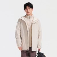 保暖服饰：Columbia 700蓬 男款三合一羽绒冲锋衣 奥米热能反射 XE1504