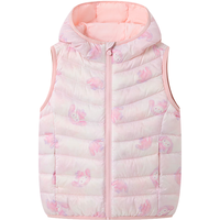 波司登【165可选】25轻薄羽绒服男女儿童内胆5A抗菌4防连帽马甲 幻彩大耳兔粉9CN6 130 /64 约 115-130cm 26kg