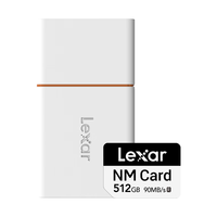 Lexar/雷克沙 512G大容量 NM储存卡+TF/NM卡读卡器