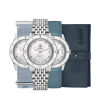 RADO 瑞士手表 库克船长机械女表 3条表带套装