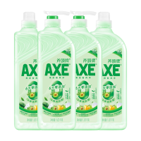 移动端、京东百亿补贴：AXE 金骏青梅果蔬洗洁精 1.01kg*4瓶