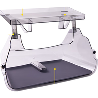 固特异(Goodyear)中控储物盒适用于特斯拉焕新modelY/3/YL换新配件屏幕下磁吸托盘