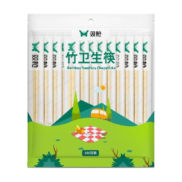 双枪 一次性筷子 100双