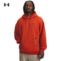 安德玛张伟丽同款UA Unstoppable自在系列男卫衣6003867 珍珠橙842 S