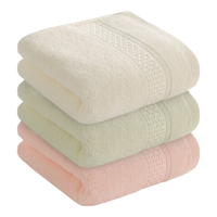 三利毛巾4条装纯棉3A级抗菌加厚大面巾洗脸柔软强吸水洗澡擦脸巾 加厚4条【3A级抑菌】