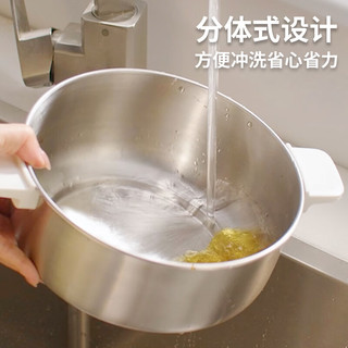  LIVEN/利仁 不锈钢0涂层 电煮锅 蒸笼