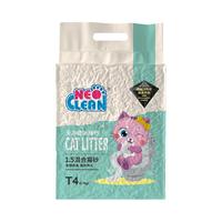 天净（NEOCLEAN）【6包】天净猫砂 豆腐猫砂结团 可冲厕所 混合砂幼猫咪用品 天净T4【1.5原锁纱网】6包*2.7kg