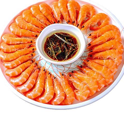 天海藏 盐田香虾净重450g*3盒 熟冻盐田大虾 鲜甜饱满 海鲜水产源头直发