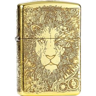 ZIPPO打火机 煤油防风芝宝狮子送男士朋友高端zp