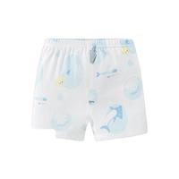 好孩子童装儿童裤子夏季纯棉提花布宝宝短裤男童女童五分裤