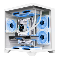  AOC/冠捷 游戏直播设计 台式组装电脑主机+16G+512G  RX 7600XT R5-5600X 白色 512GB 16GB