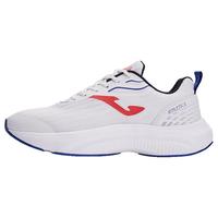 运动鞋男女轻便透气减震跑步鞋春秋款碳板跑鞋 情侣鞋子男鞋女鞋 白红 男/42