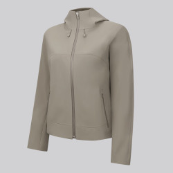 lululemon 丨Cross Chill 女士城市越野夹克 LW4CL9S 暖褐灰 L