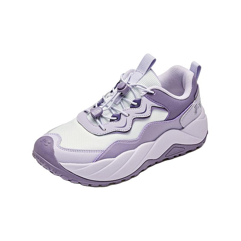 UNDER ARMOUR童鞋儿童运动鞋秋冬季男女童防滑软底休闲户外生活鞋2541801 紫色 33