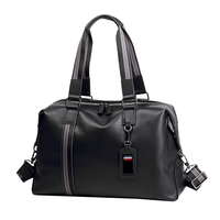 老人頭 老人头 男士旅行袋 真牛皮便携通勤背包