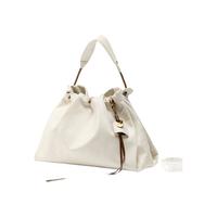 Songmont【文淇同款】山下有松百纳系列托特包牛皮垃圾袋大容量流浪包 中号 现货