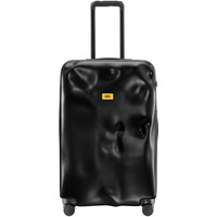 Crash Baggage意大利旅行万向轮登机拉杆行李箱男轻便时尚潮箱女 Super Black 20寸【登机箱,1人2-5天短途/出差】