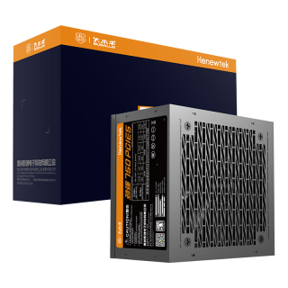 大水牛 额定750W 劲强750电源(原生PCIE5.1/主动式PFC/多重保护/镀锡铜蟒纹线)