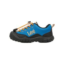 LEE KIDS 加绒童鞋 儿童防滑登山跑步鞋 蓝色