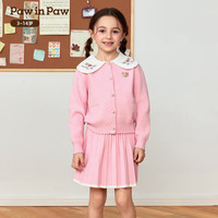 PawinPaw卡通小熊童装25年秋冬新款女童针织套装裙休闲学院风