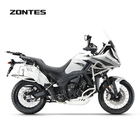 升仕 2026新款 703F 19寸布雷博卡钳 三缸水冷699cc ADV摩托车 亮银（矮版）