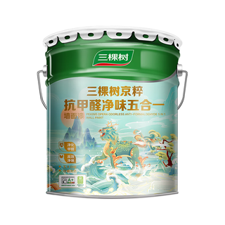  三棵树 SKSHU 京粹系列 SJC360 抗甲醛乳胶漆 18L
