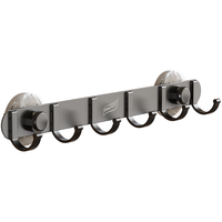 太力 吸盘挂钩免打孔门后浴室玄关厨房卫生间上墙强力承重壁挂排钩6钩