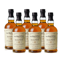 苏格兰百富（The Balvenie）【6支装】宝树行 百富12年700mL*6 苏格兰单一麦芽威士忌