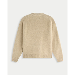 Abercrombie & Fitch 美式绒感套头毛衣针织衫上衣25秋冬男装120-5181 卡其色 S (175/92A)