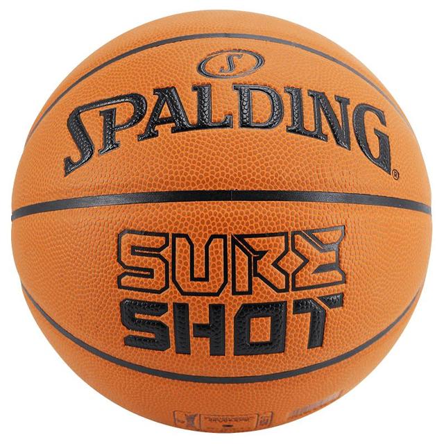 斯伯丁 SureShot神射手 PU篮球 76-805Y 浅黄色 7号/标准