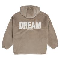 BODYDREAM座山雕加厚毛绒外套男冬装仿皮毛保暖cozy松绒系棉服
