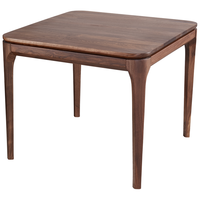 致典 北美黑胡桃木方几全实木原木小茶几桌角几正方形边几简约款 北美胡桃木