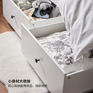 IKEA宜家HEMNES汉尼斯沙发床折叠床坐卧两用客厅沙发