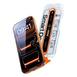 闪魔 适用iphone16promax钢化膜15pro无纹苹果14Pro Max全屏iPhone13无尘仓手机pro防指纹防爆保护贴膜12