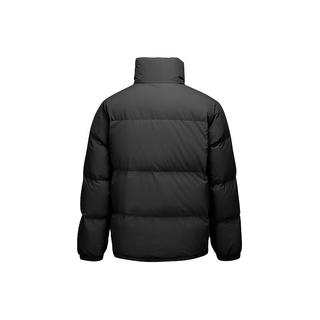 斯凯奇（SKECHERS）羽绒服短款2025冬季百搭保暖外穿男女同款外套L425U008 碳黑/0018