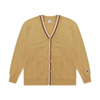 Champion 【品牌】秋冬潮流男款休闲V领学院风运动卫衣复古校园系列