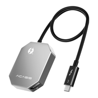 阿卡西斯 雷电3扩展坞Type-C转双DP三屏异显type-c转双dp拓展dp转hdmi一分二8K超清异显桌