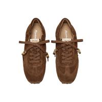 国家补贴、PLUS会员：Bata 【牛皮德训鞋】舒适圆头轻便运动休闲女鞋ABI02CM5