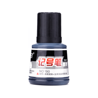宝克 NO190 记号笔墨水 黑色 36ml/瓶