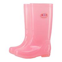 【女款无里布速干】高筒透明雨鞋女时尚款外穿水鞋防滑雨靴防水靴