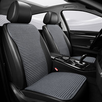 车优友 汽车坐垫小蛮腰四季通用带靠背荞麦壳夏座垫 免捆绑透气车座椅垫