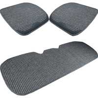 车优友 汽车坐垫 四季通用布艺座垫 舒适荞麦壳透气坐垫 前座1片-下单备注颜色 本款适合99%车型-下单备注