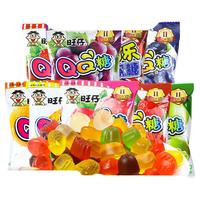 旺旺 旺仔QQ糖50包休闲小零食软糖果汁糖水果糖儿时小吃网红分享橡皮糖