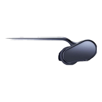 领臣车载手机支架汽车出风口车用导航支架重力式固定器 延长杆黑色