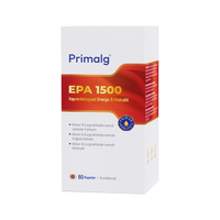 Primalg挪威97%epa1500mg高纯度深海鱼油omega-3通血管降血脂60粒3瓶